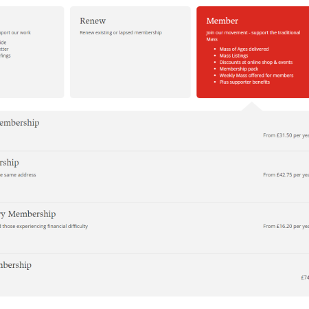 CiviCRM Membership Forms for UK Charity