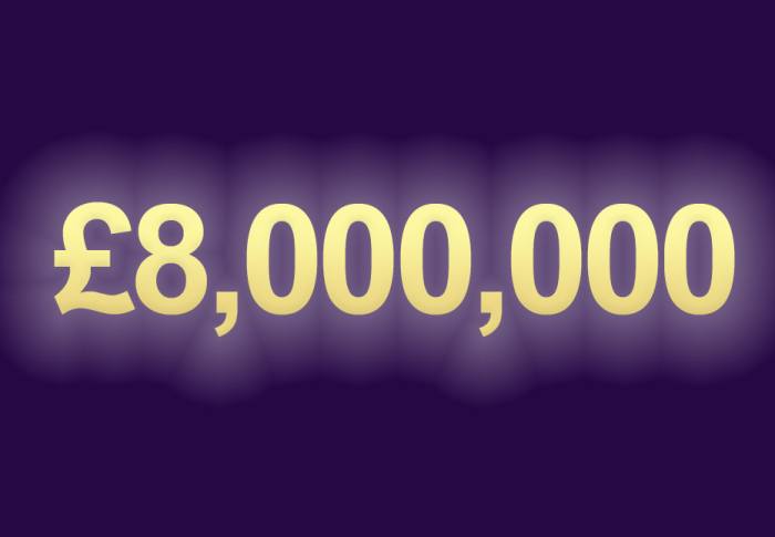 Ecommerce Site Passes the 8 Million Mark