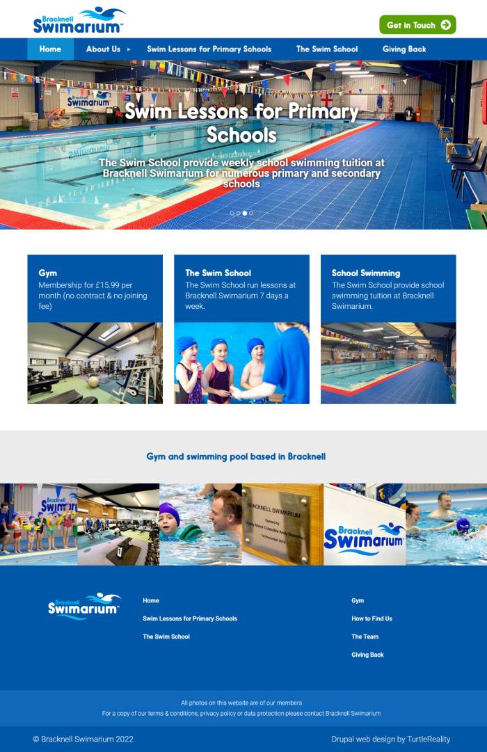Site Launch: Bracknell Swimarium