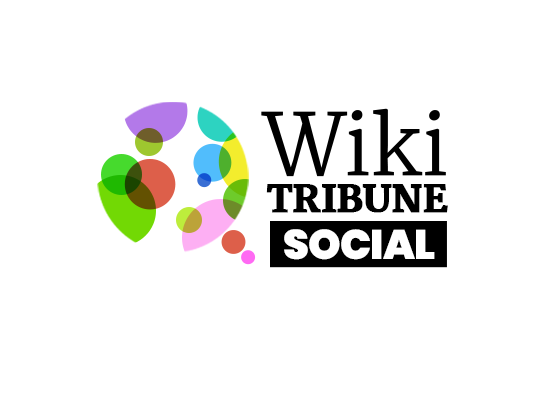 Wiki Tribune social logo design