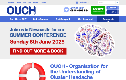 CiviCRM Drupal website for UK National Charity